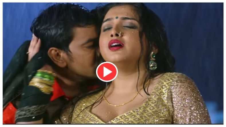 Aamrapali Niruha Dance Video: आम्रपाली और दिनेश ने सुनसान जगह पर किया रोमांस, गालों पर जमकर काटा