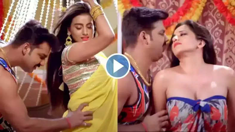 Bhojpuri Dance Video: पवन सिंह और अक्षरा सिंह ने किया जमकर रोमांस, वीडियो को देखकर फैंस हुए पागल