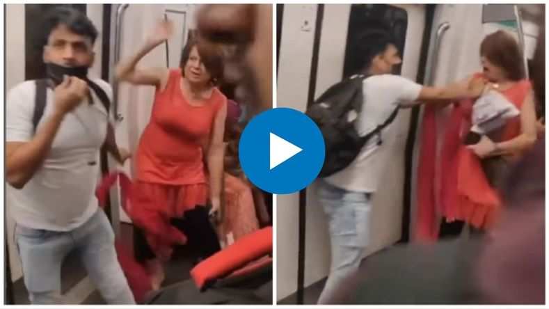 बॉबी डार्लिंग ने दिल्ली मेट्रो में मचाया हंगामा, करने लगी यात्री के साथ मारपीट, वीडियो वायरल