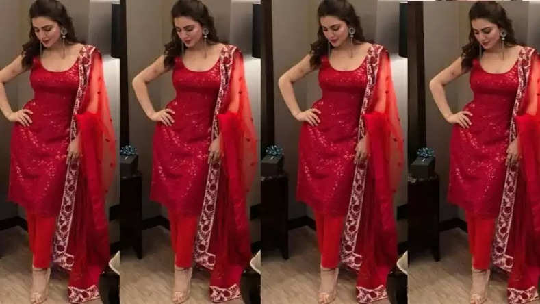 Red Color Kurtis