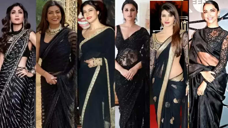 Black Saree