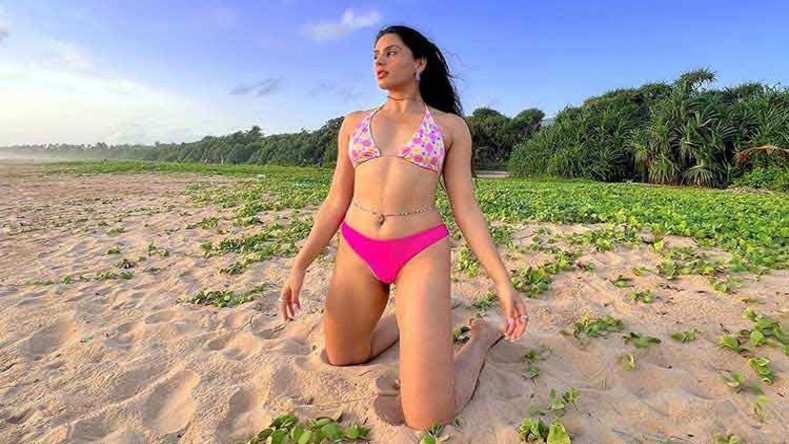 Arushi Handa sets internet on fire in stunning pink bikini