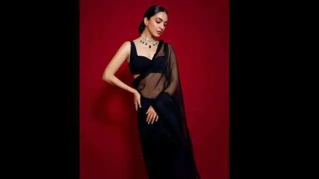 Black Saree